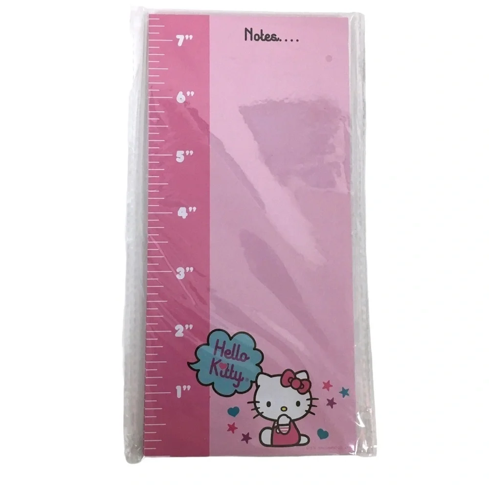 HELLO KITTY Stationery Set Planner Kit Magnetic Listpad Notepad Pens Washi Tape